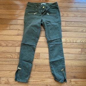 Loft green colored jeans